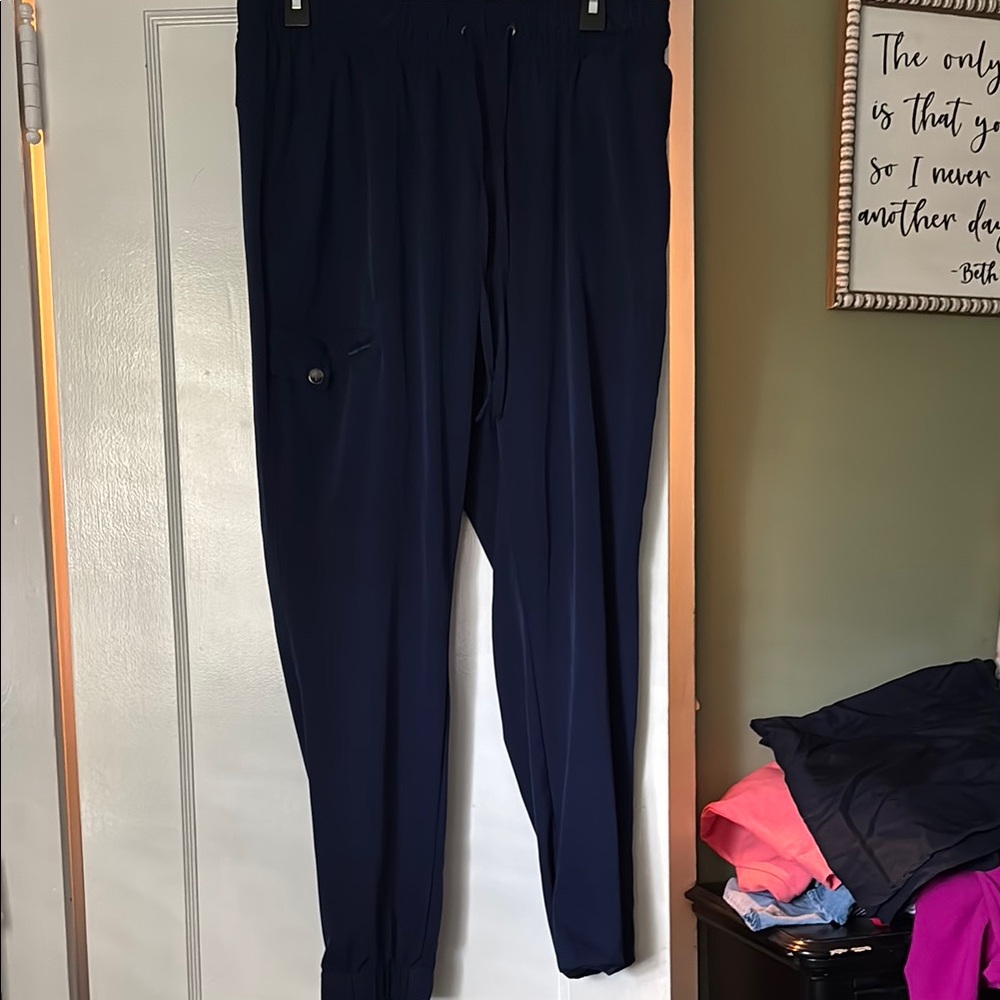 Healing Hands Deep Blue Jogger Pants